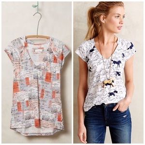 {Anthropologie} Animalia Tee